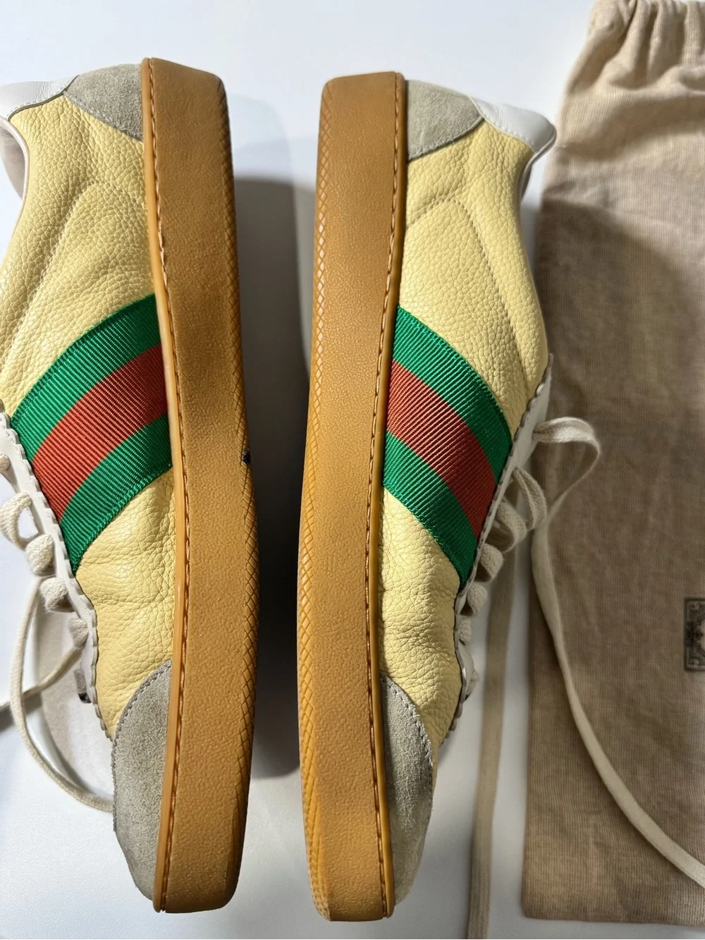 Gucci G74 Web Low Sneakers